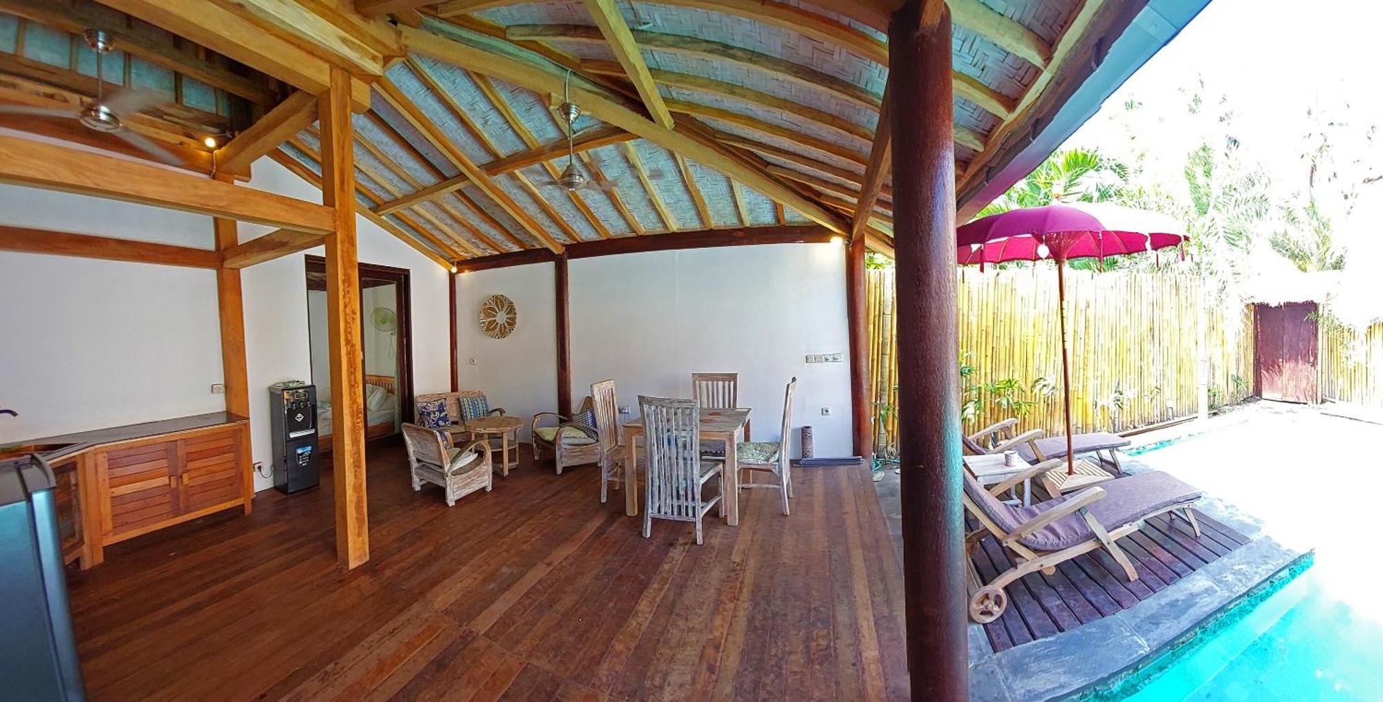 Meno Island Villas Gili Meno Exterior foto