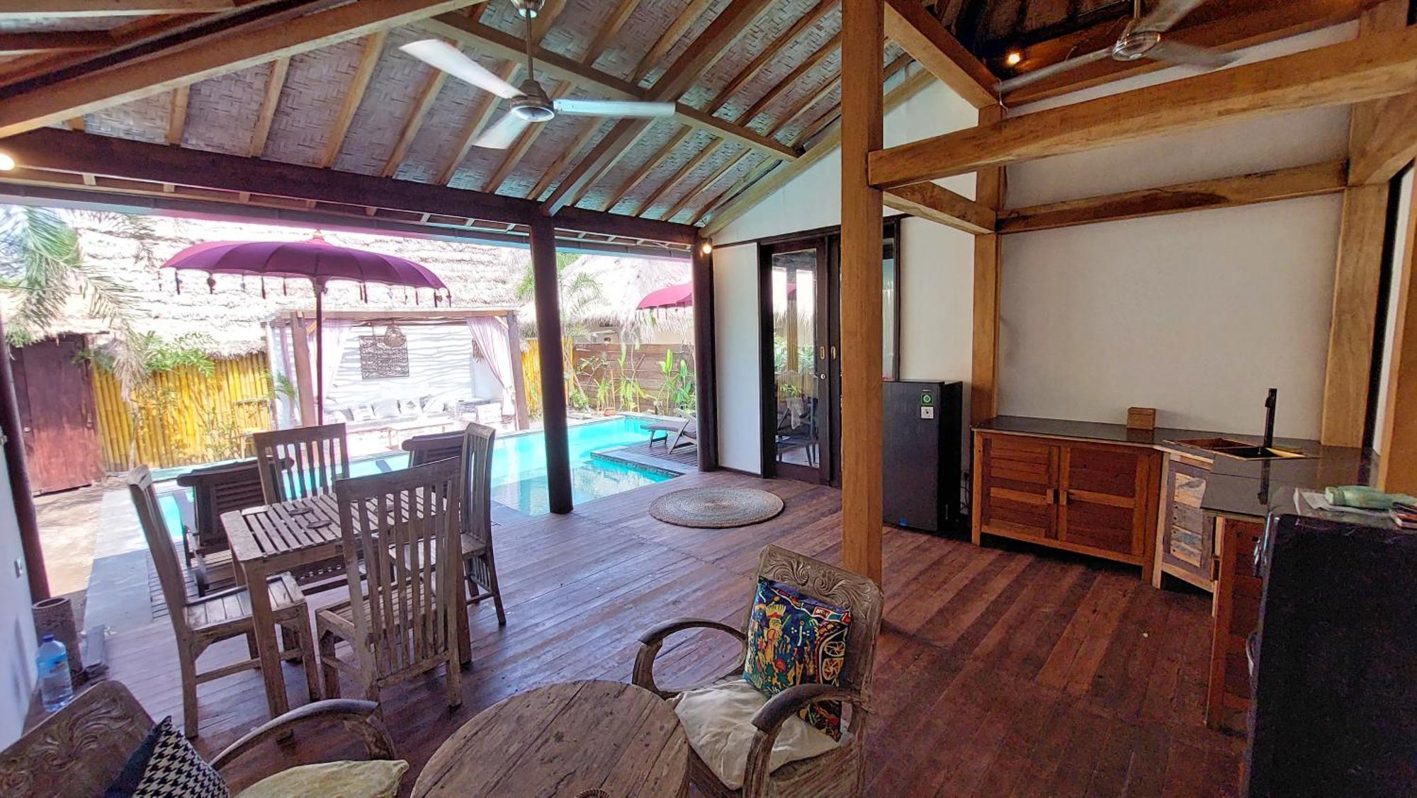 Meno Island Villas Gili Meno Exterior foto